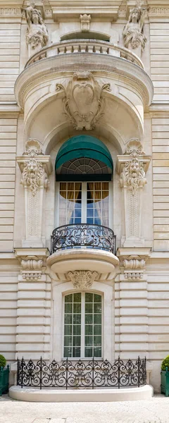 Paris Schöne Gebäude Arrondissement Avenue Foch Ein Gehobenes Viertel — Stockfoto