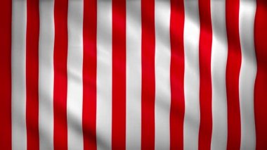 Kırmızı ve beyaz dikey çizgileri olan sallanan arkaplan