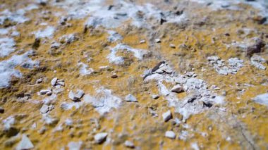 Kalıpla kaplı taşın yüzeyi