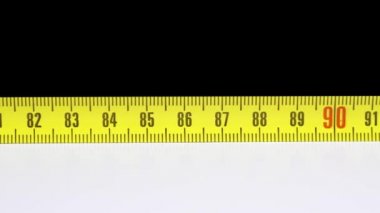 Uzunluk hareketleri ölçmek için bant