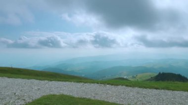 Yazın Monte Grappa 'dan güzel bir manzara.