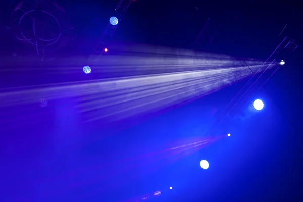 Luz da cena durante o concerto . — Fotografia de Stock