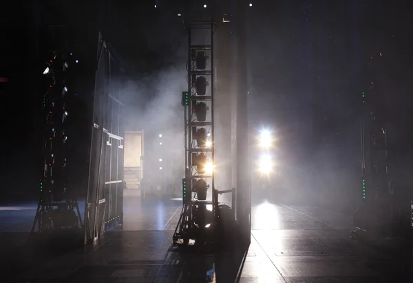 Luz de la escena durante el concierto . — Foto de Stock