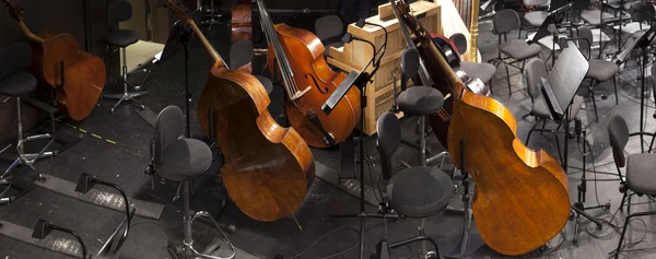 Instrumentos musicais diferentes — Fotografia de Stock