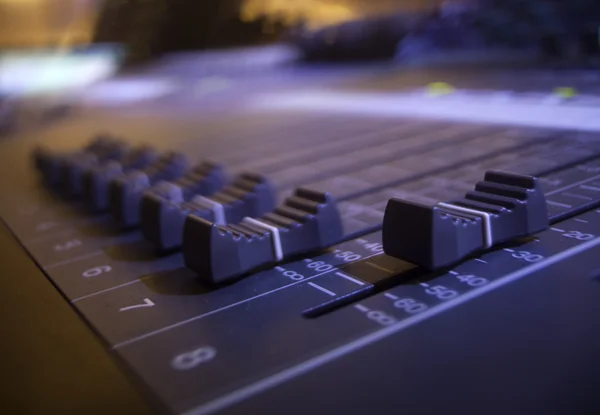 Button on the control panel — Stock Photo, Image