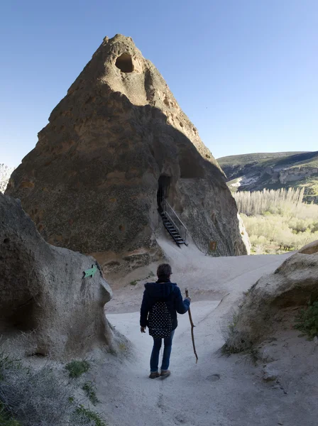 Ihlara vallei in Cappadocië, Anatolië, Turkije — Stockfoto