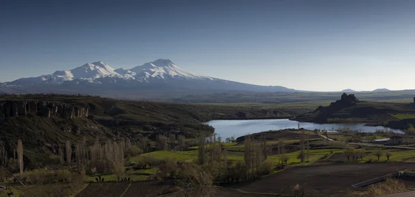 Ihlara valley v Kappadokii, Anatolie, Turecko — Stock fotografie