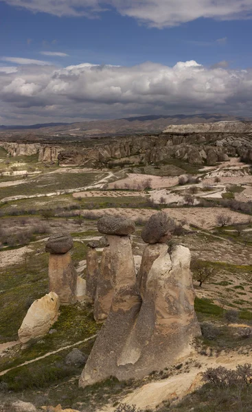 Gyönyörű rock formáció: cappadocia, Törökország — Stock Fotó