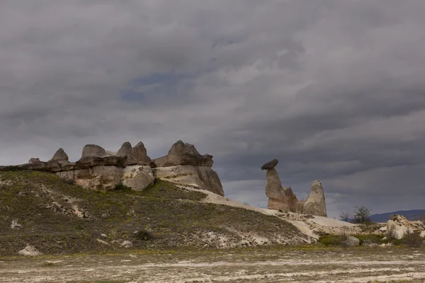 Hermosa formación rocosa en capadocia en pavo — Foto de Stock