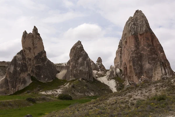 Belle formation rocheuse en cappadoce en dinde — Photo