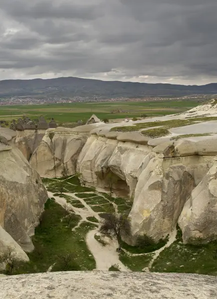 Gyönyörű rock formáció: cappadocia, Törökország — Stock Fotó