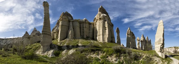 トルコのカッパドキアに美しい岩の形成 — ストック写真