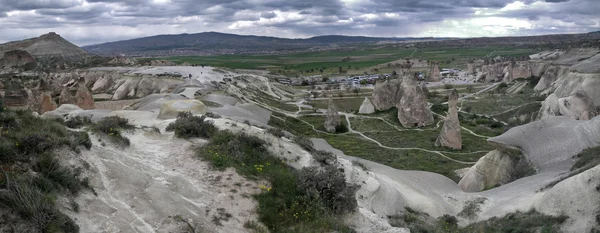 トルコのカッパドキアに美しい岩の形成 — ストック写真