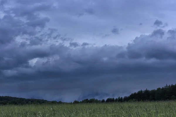 Naturlandschaften an einem historischen Ort. pushkinskiye gory of pskov, russland. — Stockfoto