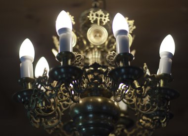 vintage kristal avize