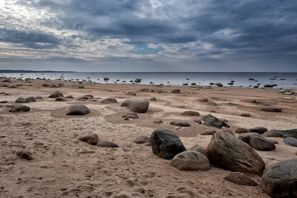 Hermosa Vista Costa Del Golfo Finlandia Los Suburbios San Petersburgo — Foto de Stock