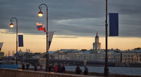 Schöne Aussicht Auf Die Stadt Petersburg Russland — Stockfoto