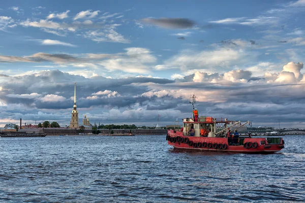 Vacker Utsikt Över Staden Petersburg Ryssland — Stockfoto