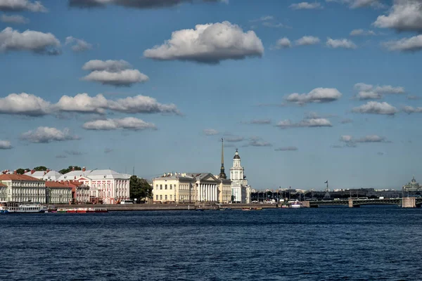 Schöne Aussicht Auf Die Stadt Petersburg Russland — Stockfoto