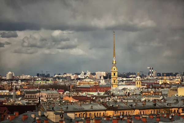 Schöne Aussicht Auf Die Stadt Petersburg Russland — Stockfoto