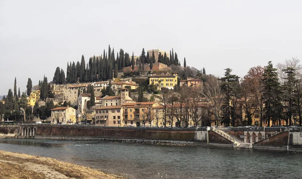 Vacker Utsikt Över Verona City Verona Italien — Stockfoto