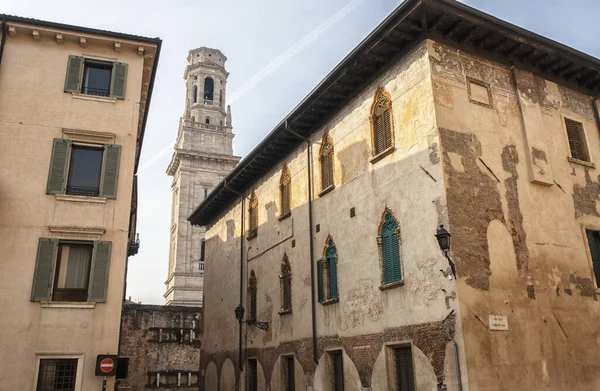 Bela Vista Aérea Cidade Verona Verona Itália — Fotografia de Stock