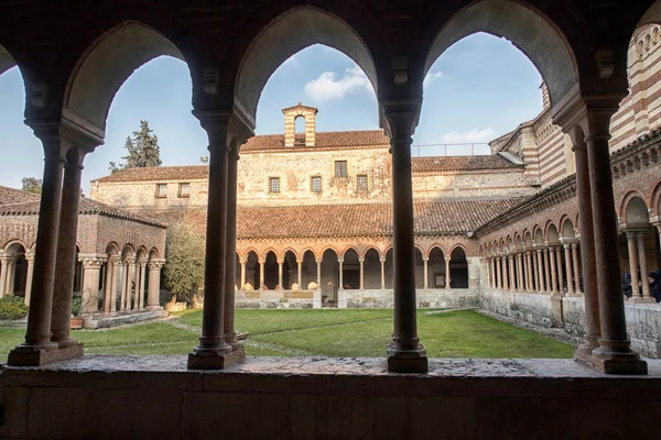 Prachtig Uitzicht Vanuit Lucht Verona City Verona Italië — Stockfoto