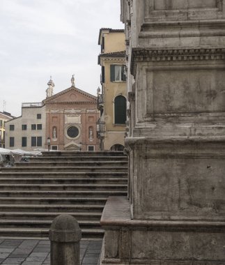 Padova şehrinin güzel manzarası. Padova, İtalya.