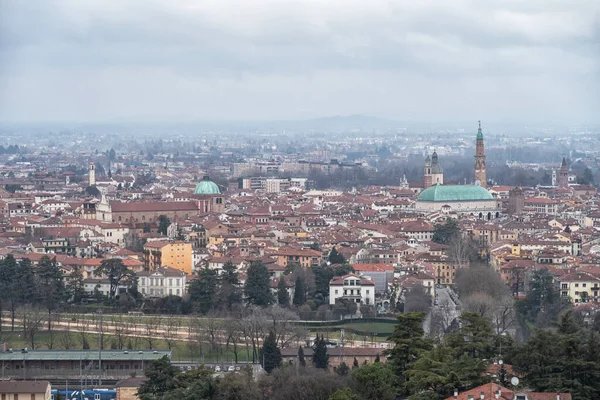 Vacker Utsikt Över Vicenza City Vicenza Italien — Stockfoto