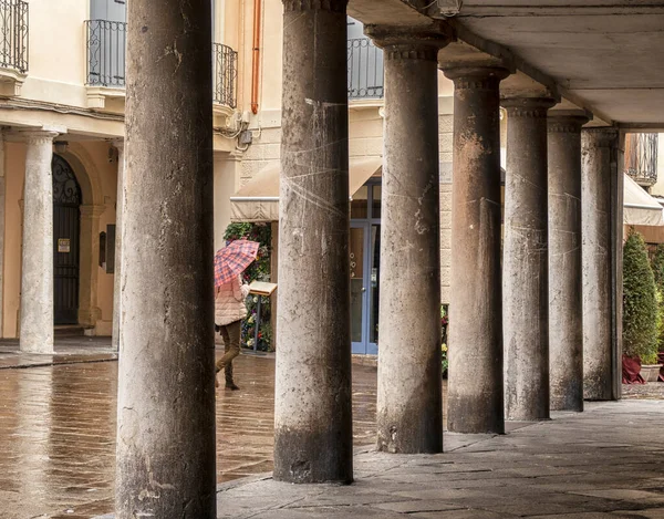 Bella Vista Sulla Città Vicenza Vicenza Italia — Foto Stock