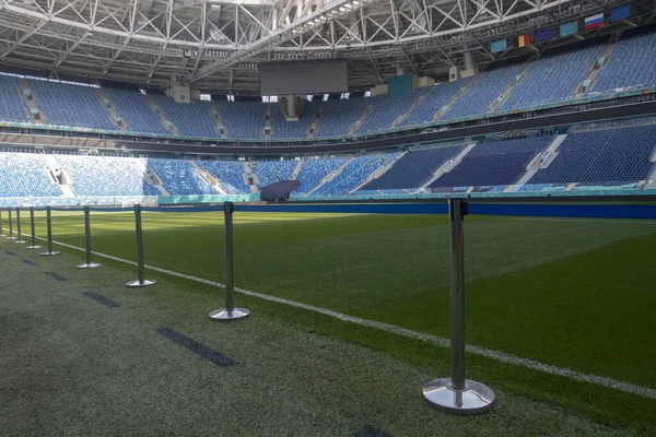 Vue Intérieure Stade Vide Avant Match Euro 2020 — Photo