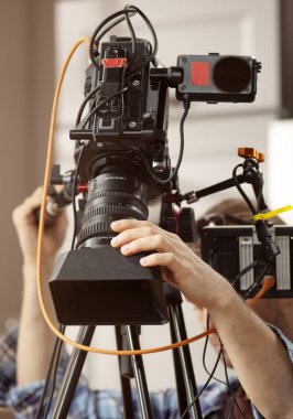 Profesyonel dijital video kamera. 4 k video fotoğraf makinesi için aksesuarlar.