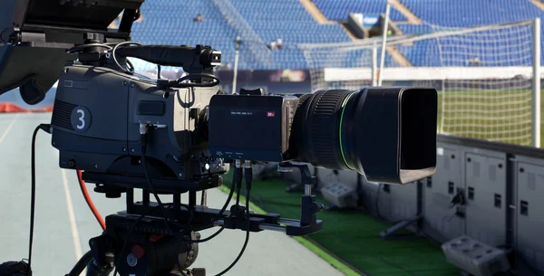 TV en el fútbol —  Fotos de Stock