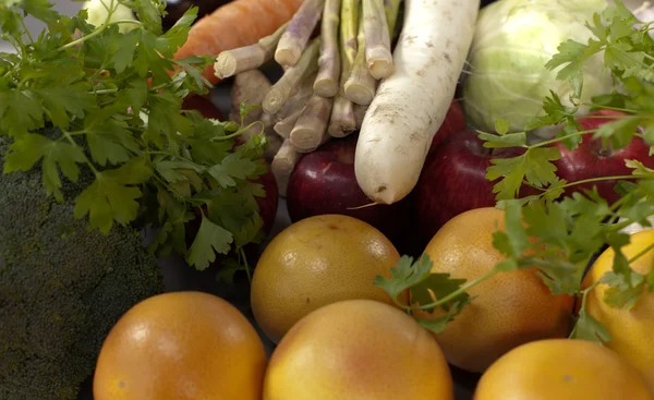 Various foods in the kitchen — Stock Photo, Image