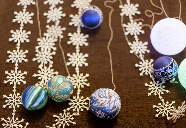 Piękne świąteczne dekoracje tło — Zdjęcie stockowe