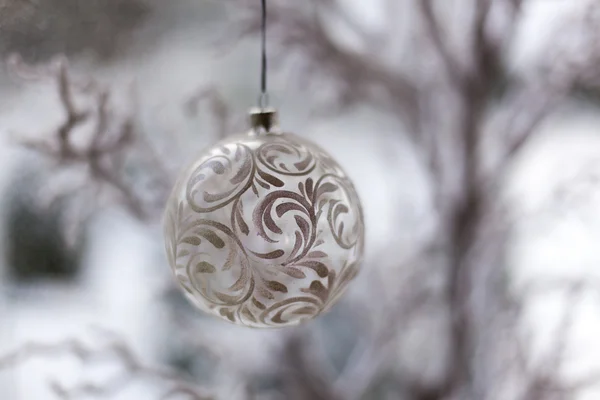 Hermosas decoraciones de Navidad fondo —  Fotos de Stock