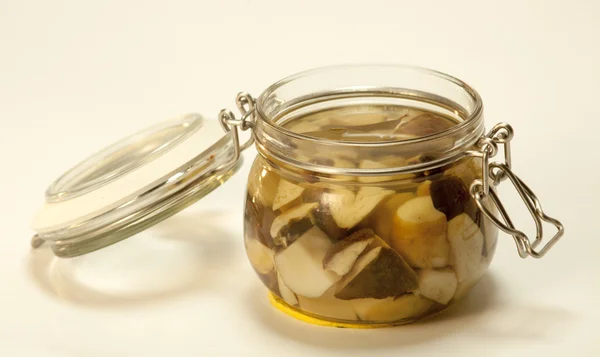 Homemade jar for canning — Stock Photo, Image