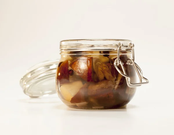 Homemade jar for canning — Stock Photo, Image