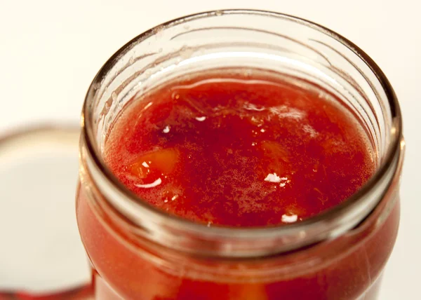 Homemade jar for canning — Stock Photo, Image