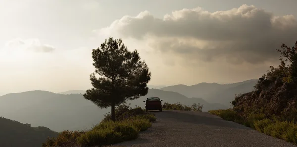 Bergweg in Turkije — Stockfoto