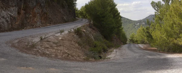 Bergweg in Turkije — Stockfoto