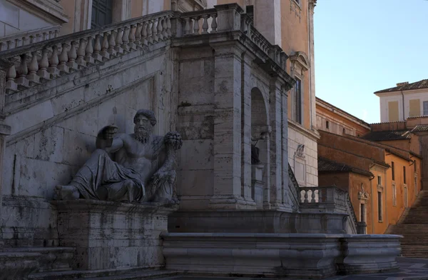 Vista do centro histórico de Roma, Itália — Fotografia de Stock