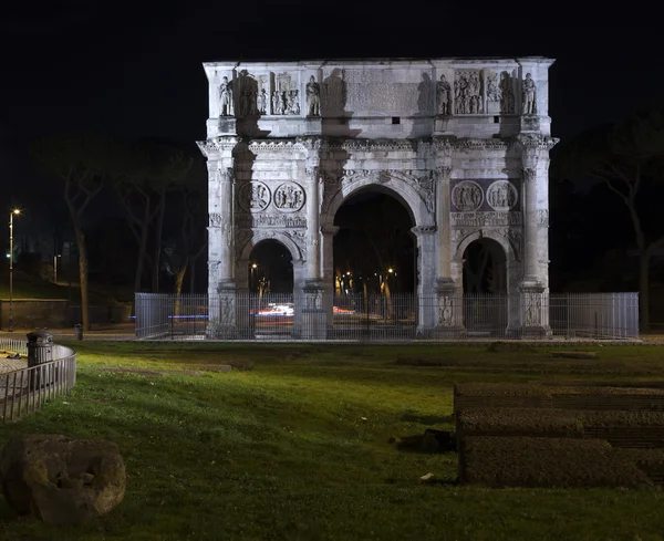 Utsikt över Roms historiska centrum, Italien — Stockfoto