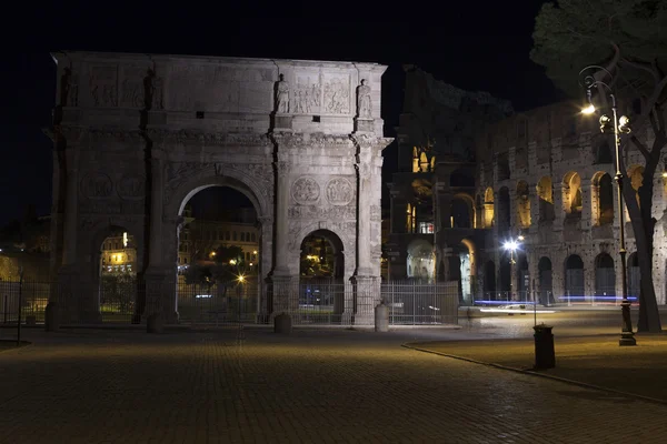 ローマの歴史的中心部、イタリアのビュー — ストック写真