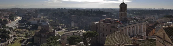 Utsikt över Roms historiska centrum, Italien — Stockfoto