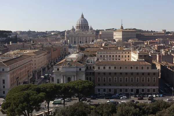 Veduta del centro storico di Roma — Foto Stock