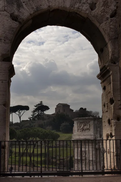 罗马。城市景观。感兴趣的地方。景点. — 图库照片