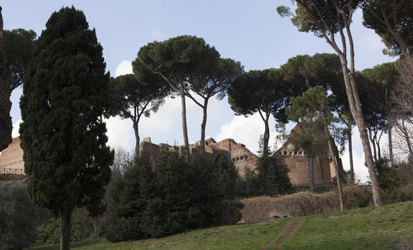 En Roma. Paisaje urbano. lugares de interés. Atracciones turísticas . —  Fotos de Stock