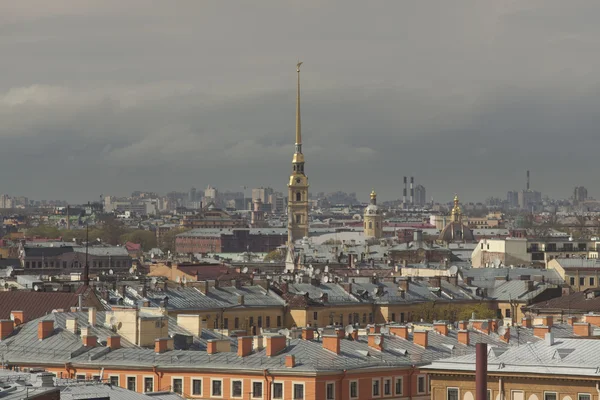 St. Petersburg. Üst noktasından kenti. Rusya. — Stok fotoğraf