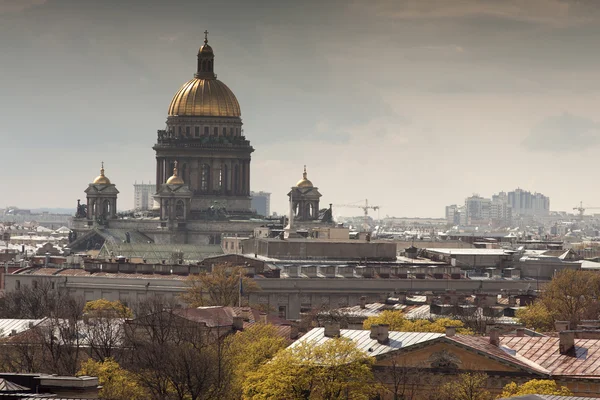 Санкт-Петербург. Вид на місто з верхньої точки. Росія. — стокове фото